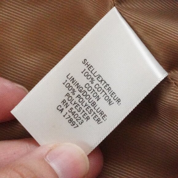 Banana Republic Corduroy Blazer Jacket Mens 38S Brown Single Breasted Formal - Picture 5 of 11